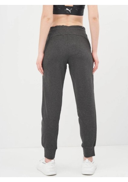 Kadın Koyu Gri Essential Sweatpants Günlük Stil Eşofman Altı modelleri