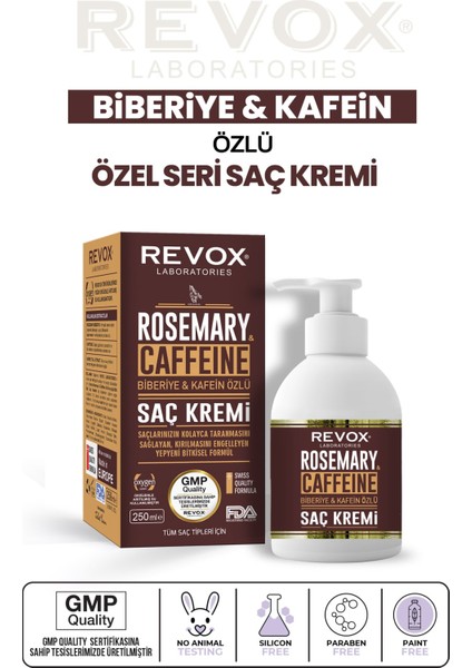 Biberiye ve Caffein Özlü Saç Kremi