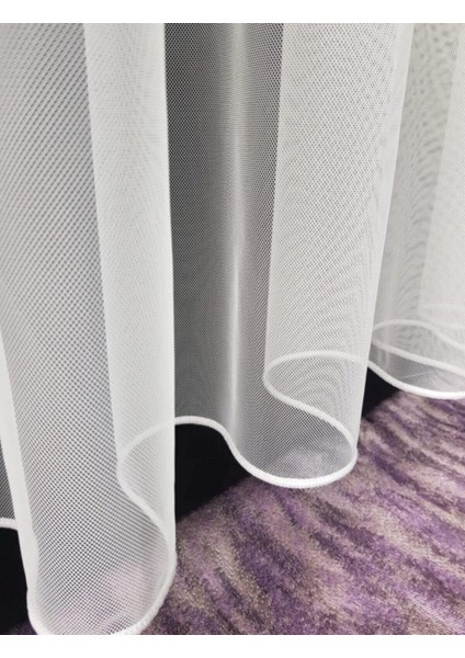 Grek Düz Tül Salon ve Yatak Odası Tül Perde Modern Ütü Istemez 1/3 Sık Pileli Etek Kurşunlu Sezon fırsatları