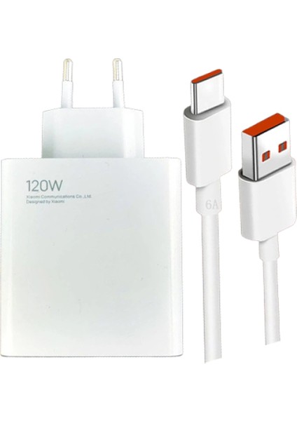 Mı 120W Hızlı Şarj Adaptörü + Şarj Kablosu Xiaomi