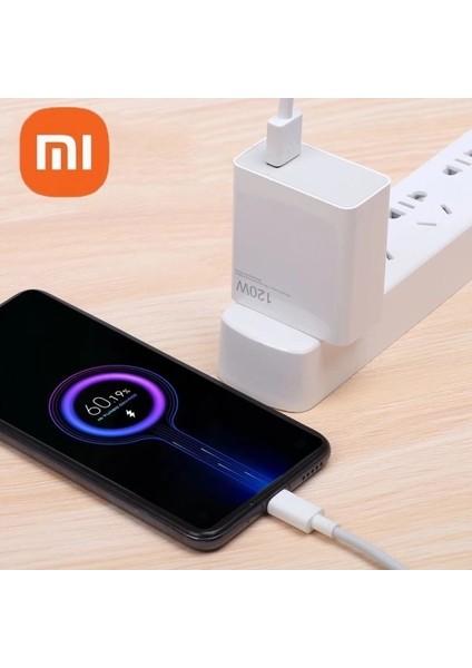 Mı 120W Hızlı Şarj Adaptörü + Şarj Kablosu Xiaomi modelleri