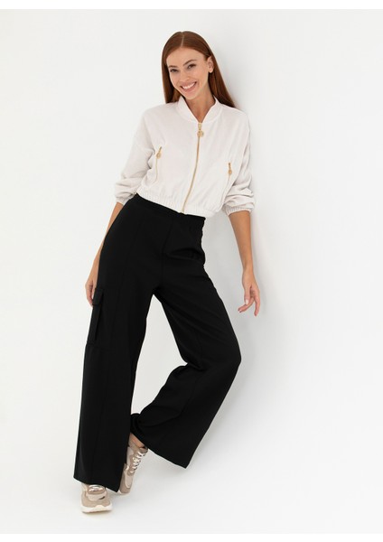 Fermuarlı Yaka Taş Kadın Sweatshirt Nate fırsatları