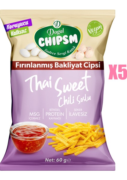 Chıpsm Thai Sweet Chili Soslu 5' Li Paket