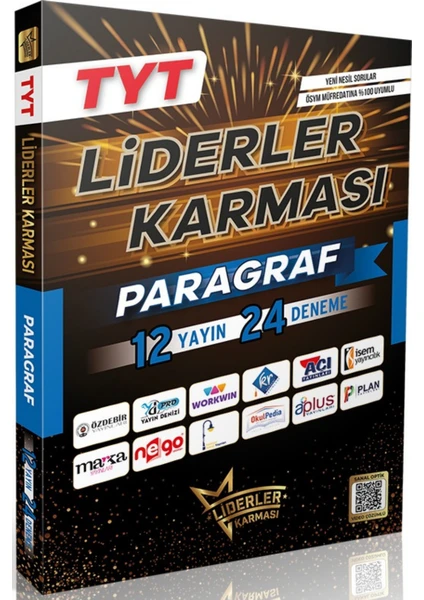 Liderler Karması TYT Paragraf Video Çözümlü 12 Yayın 24 Deneme