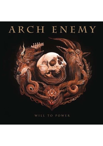 Arch Enemy - Will To Power - Reissue 2023 - Limited Edition - Yellow Vinyl - Plak