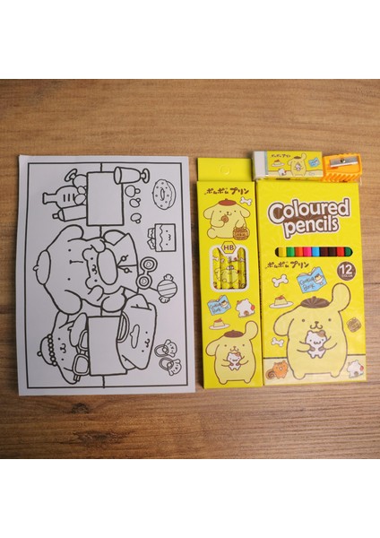 Sanrio Pom Pom Purin Kırtasiye Seti