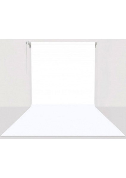 Sabit (Tavan & Duvar) Kağıt Sonsuz Stüdyo Fon Perde (White/beyaz) 2.70X11 Metre fırsatları