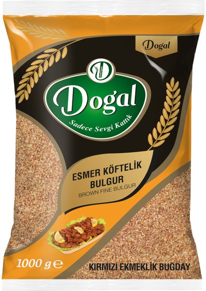 Çiğköftelik Esmer Bulgur 1 kg