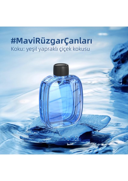 Mio Smell 2x Yeni Nesil Şarjlı Otomatik Oda Kokusu Makinesi (1 Adet Bluebell Kokusu ile Birlikte)