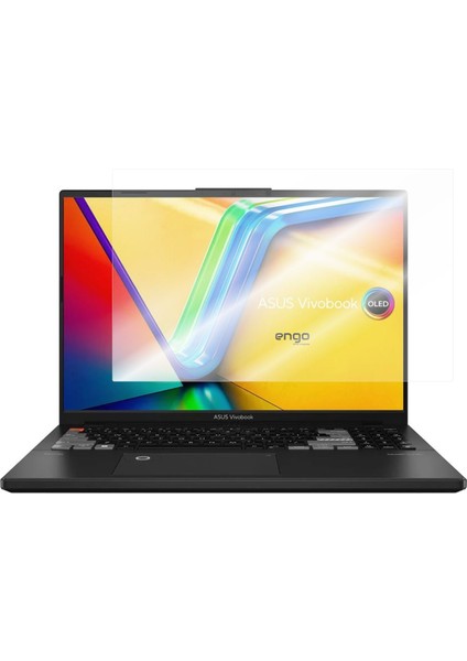 Asus Vivobook Pro 16X OLED 16 Inç Mat Ekran Koruyucu 16:10 Şeffaf