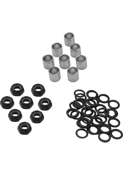 Ξ Ny Ue Zhang 56 Parça Kaykay Kamyonu Donanım Kiti Kaykay ve Longboard Için Ara Parçalar, Aks Somunları ve Hız Halkalarını Içerir (Yurt Dışından) modelleri