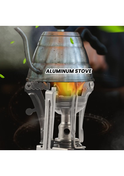 Ξ Ny Ue Zhang Mini Gaz Sobası Süper Kamp Sobası Açık Pişirme Brülör Katlanır Kamp Gaz Sobası Dolum Adaptörü ile (Yurt Dışından)