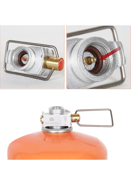Ξ Ny Ue Zhang Kamp Gaz Tasarrufu Artı Gaz Dönüştürücü Shifter Dolum Düz Tank Dönüşüm Adaptörü Kamp Gaz Adaptör Vanası, Altın (Yurt Dışından) indirimleri