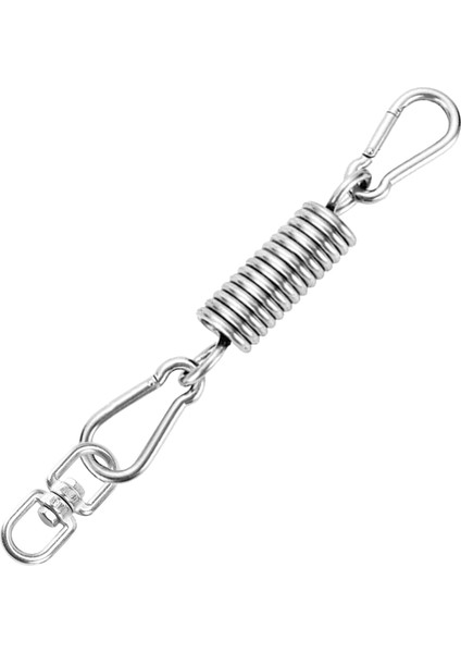 Ξ Ny Ue Zhang Karabina ve Yaylı Paslanmaz Çelik Döner Montaj Zinciri, Ağır Çanta, Spor Salonu Salıncağı, Hamak Için 1000LBS Kapasite (Yurt Dışından) indirimleri