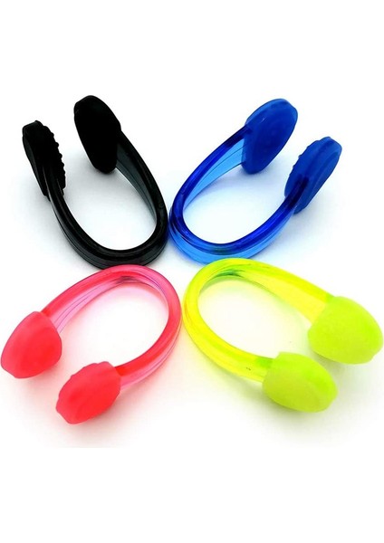 Ξ Ny Ue Zhang Yetişkinler Için Silikon Su Geçirmez Yüzme Burun Klipleri Havuz Burun Tıkaçları 4'lü Set (Yurt Dışından)