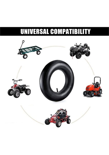 Ξ Ny Ue Zhang El Kamyonları, Bahçe Arabaları, Biçme Makineleri ve Daha Fazlası Gibi Ağır Hizmet Arabası Için 2 Adet 4.80/4.00-8 Inç Lastik Iç Tüpler (Yurt Dışından) fırsatları