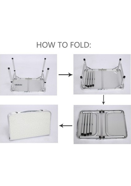 Ξ Ny Ue Zhang Katlanır Kamp Masası Taşınabilir-Alüminyum Katlanabilir Piknik Masası, Kapalı Açık Alan Için Katlanabilir Yemek Masası (Yurt Dışından) fırsatları