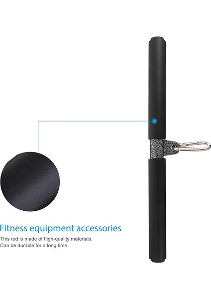 Ξ Ny Ue Zhang 1 Takım Döner Düz Çubuk Dıy Çekme Çubuğu Tutacakları ile Ek Dönen Düz Çubuk Profesyonel Spor Salonları Için (Yurt Dışından) fırsatları