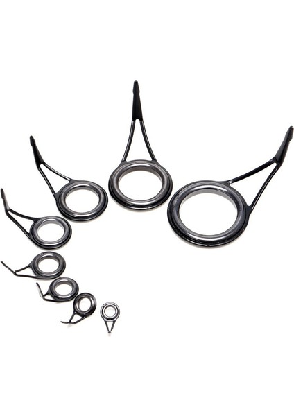 Ξ Ny Ue Zhang 16 Adet/takım Olta Kılavuzları Ucu Balık 5-18MM Dia Kutup Tamir Kiti Hattı Yüzükler Gözler Seti Yüzükler Çerçeve (Yurt Dışından) fiyatları