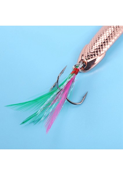 Ξ Ny Ue Zhang Adet Kanca Takımı Spinner Kaşık Pike Vıb Wobble Kanca Takımı (Gül Altın 21G) (Yurt Dışından) modelleri