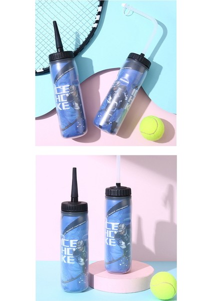 Ξ Ny Ue Zhang 650 ml Buz Hokeyi Su Şişesi Taşınabilir Futbol Şişesi Klasik Genişletilmiş Ucu Tasarım Spor Şişe Ağızlık (Yurt Dışından) fırsatları