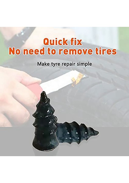 Ξ Ny Ue Zhang 40 Adet Lastik Tamir Kauçuk Çivi Oto Motosiklet Vakum Lastik Tamir Çivisi Hızlı Tamir Aracı Self Servis Lastik Tamir Çivi S (Yurt Dışından) indirimleri