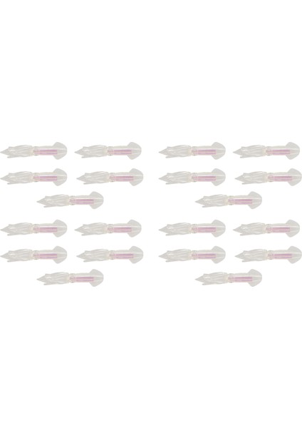 Ξ Ny Ue Zhang 20 Adet Kızdırma Aydınlık Silikon Kalamar Lures Yumuşak Kalamar Etek Yem Yapay Cazibesi Tuzlu Su Balıkçılığı Için (Yurt Dışından)