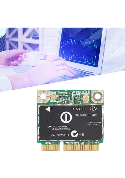 Ξ Ny Ue Zhang 2x RT5390 Yarım Mini Pcı‑e Arayüzü 802.11B/G Kablosuz Ağ Kartı Wifi Adaptörü Yalnızca Bilgisayar Için (Yurt Dışından) indirimleri