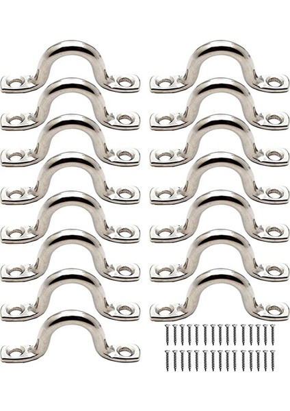 Ξ Ny Ue Zhang 45 Adet Paslanmaz Çelik Levha Göz Plakaları Tavan Kancası Kayık Göz Plakası Kayık Pedi Kayık Kano, Kayık Kano Arma (Yurt Dışından) modelleri