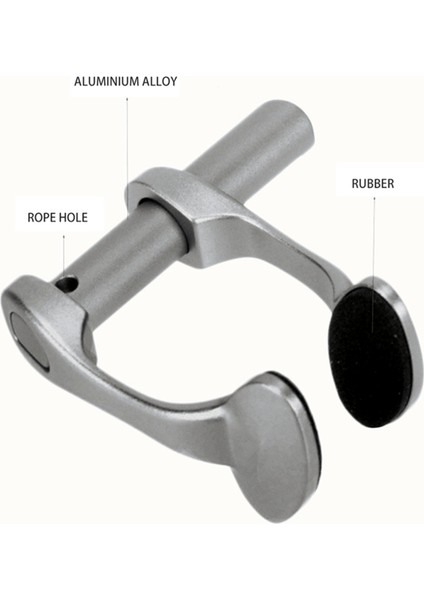 Ξ Ny Ue Zhang 2 Takım Havacılık Alüminyum Ücretsiz Dalış Burun Mandalı Dalış Sörf Yüzmek Burun Mandalları Silikon Ped Her Ikisinde De, Siyah ve Gümüş (Yurt Dışından) fırsatları