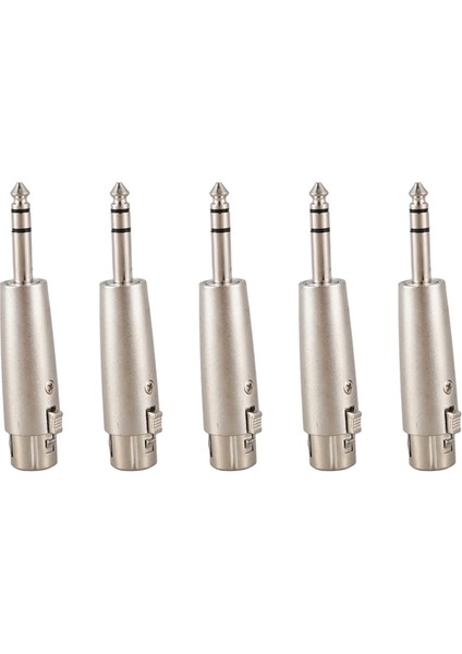 Ξ Ny Ue Zhang 5x Yeni Xlr - Kadın 6.3mm Jack Kurşun Fiş Mikrofon Mikrofon Yama Kablosu Adaptörü (Yurt Dışından)