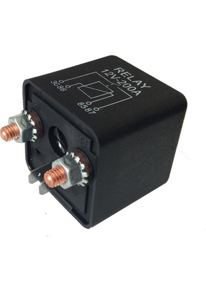 Ξ Ny Ue Zhang 2x 12V 200A Normalde Açık 4 Pinli Röle - Ağır Hizmet Otomotiv Denizcilik Bölünmüş Şarj (Yurt Dışından)