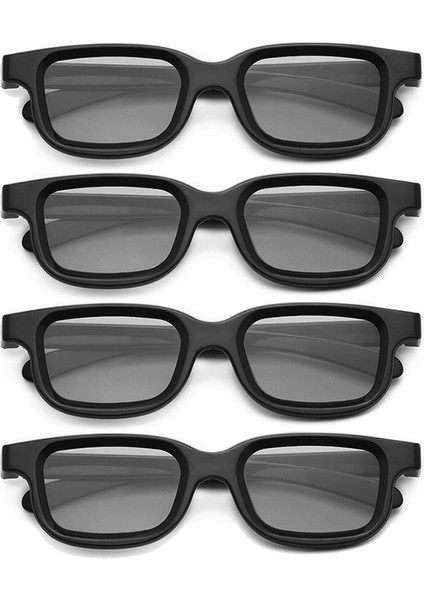 Ξ Ny Ue Zhang 3D Tv Için 8 Adet Polarize Pasif 3D Gözlük 3D Oyun ve Tv Çerçevesi Için Gerçek 3D Sinemalar (Yurt Dışından)