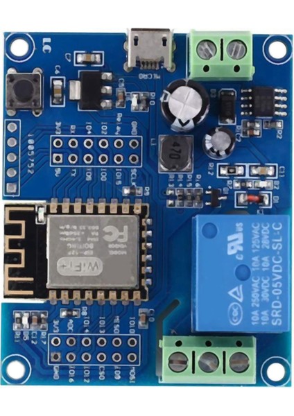 Ξ Ny Ue Zhang 2x Wıfı Röle Denetleyici Modülü, Dc 5V 8V-80V ESP8266 Iot Smart Için Kablosuz Denetleyici Modülü ESP-12F (Yurt Dışından)