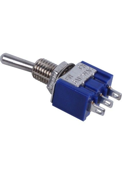 Ξ Ny Ue Zhang 15 Adet Ac 3A/250V 6A/125V On/on Spdt Mini 2 Pozisyon Mandallı Geçiş Anahtarı (Yurt Dışından)