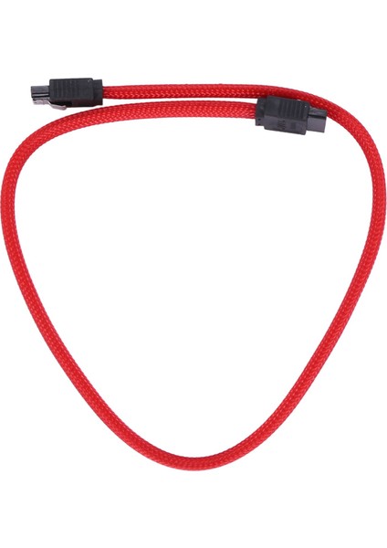 Ξ Ny Ue Zhang 4 Adet 50CM Sata 3.0 Iıı Sata3 7pin Veri Kablosu 6 Gb/s SSD Kabloları HDD Sabit Disk Veri Kablosu Naylon Kollu (Kırmızı) (Yurt Dışından) fırsatları