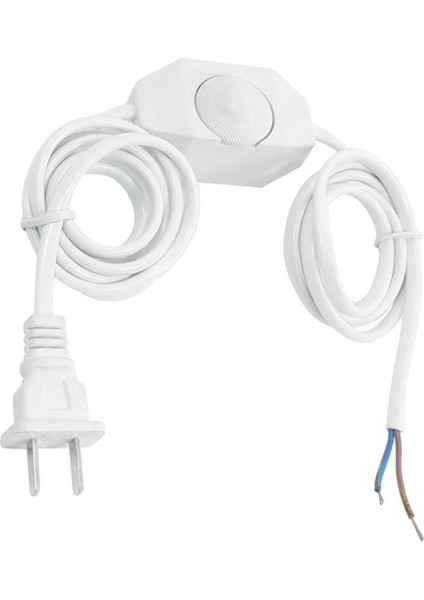 Ξ Ny Ue Zhang 5x Beyaz Lamba Güç Kablosu W Dimmer Anahtarı Ac 250V/110V Abd Tak (Yurt Dışından)