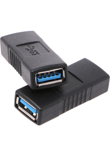 Ξ Ny Ue Zhang 6 Adet USB 3.0 Tip A Dişi - Dişi Adaptör Çoğaltıcı Cinsiyet Değiştirici Konnektör (Yurt Dışından)