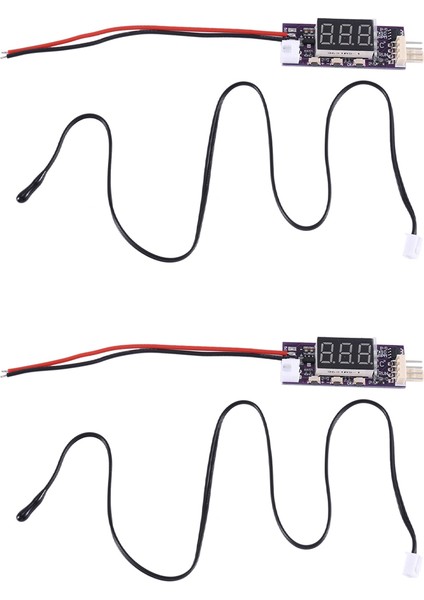 Ξ Ny Ue Zhang 2x Dc 12 V Mini 4 Telli Pwm Fan Sıcaklık Kontrol Valisi Sıcaklık Hızı Dijital Ekran Desteği 3A Fan (Yurt Dışından)
