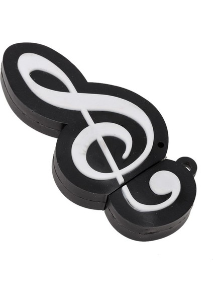 Ξ Ny Ue Zhang 2x USB 2.0 Sopa Sevimli Karikatür Memory Stick Müzik Notları Sembolü USB 2.0 Bellek Harici USB Flash Sürücü Memory Stick 16 GB (Yurt Dışından)