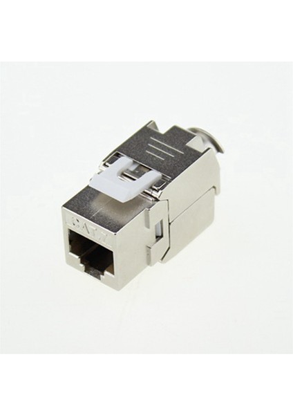 Ξ Ny Ue Zhang 24 Adet RJ45 Cat7 CAT6A Korumalı Çinko Alaşım Modülü Ağ Jack Konnektör Adaptörü 10 GB Ağ (Yurt Dışından) indirimleri