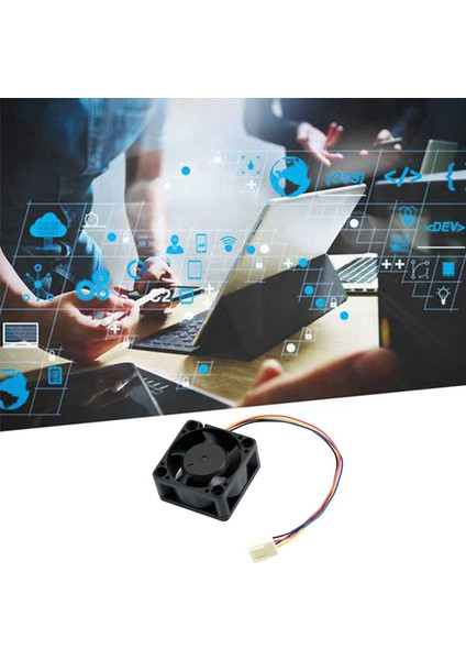 Ξ Ny Ue Zhang 2 Adet 4 cm Soğutma Fanı Nano 2 Gb/4 GB (A02/B01/SUB) 5 V 4pın Anti Ters Bağlantı Pwm Güçlü Hızlı Fan (Yurt Dışından)