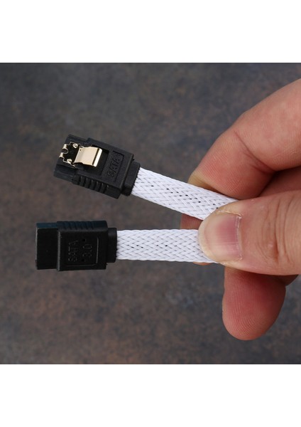 Ξ Ny Ue Zhang 6x 50 cm Sata 3.0 Iıı Sata3 7pin Veri Kablosu 6 Gb/s SSD Kabloları Naylon Kollu Premium Sürüm ile HDD Sabit Disk Veri Kablosu (Yurt Dışından)