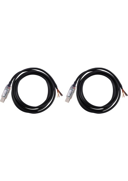 Ξ Ny Ue Zhang 2 Adet 1.8m Uzun Tel Ucu, USB-RS485-WE-1800-BT Kablo, Ekipman Için Usb'den RS485'E Seri, Endüstriyel Kontrol (Yurt Dışından)