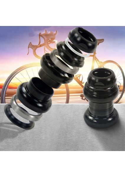 Ξ Ny Ue Zhang 22.2mm Bisiklet Kulaklık 1 Inç Sabit Dişli Yarış Bisikleti Kulaklık Rulman Sabit Dişli Yol Bisikleti Alüminyum Alaşımlı Kulaklık, Gümüş (Yurt Dışından) fırsatları