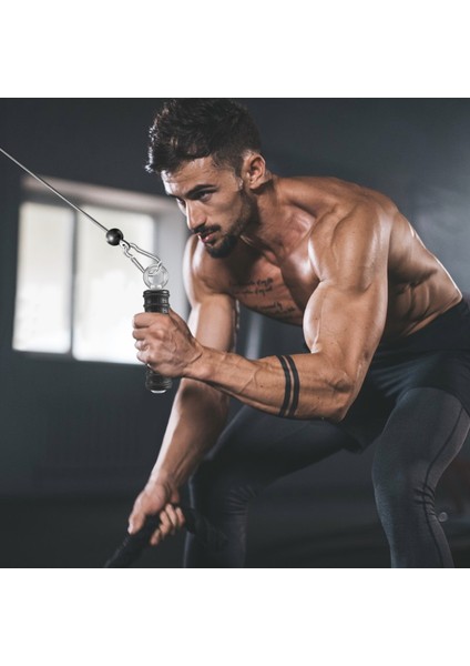 Ξ Ny Ue Zhang Adet Aşağı Itin Tek Spor Salonu Kolu Triceps Gücü Yukarı Çekin El Sapları Kablo Makinesi Eki Kol Fitness Ekipmanları (Yurt Dışından)