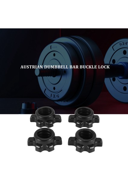 Ξ Ny Ue Zhang Adet Dambıl Çubuğu Somun Barbell Döner Vidalı Kelepçe Dambıl Ağırlık Kaldırma Fitness Ekipmanları Aksesuarları (Yurt Dışından)