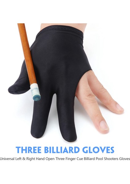 Ξ Ny Ue Zhang 20 Adet Nefes Bilardo Eldivenleri Snooker Sol Eldiven 3 Parmak Isteka Eldiven Kadın Erkek Bilardo Aksesuarları (Yurt Dışından) fiyatları