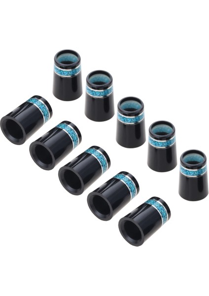 Ξ Ny Ue Zhang 10 Adet Golf Ütüler Için Golf Kollu Yüksük Ucu Boyutu 0.370 Plastik Golf Yüksükler Kulübü Mil Aksesuarları, Mavi (Yurt Dışından)