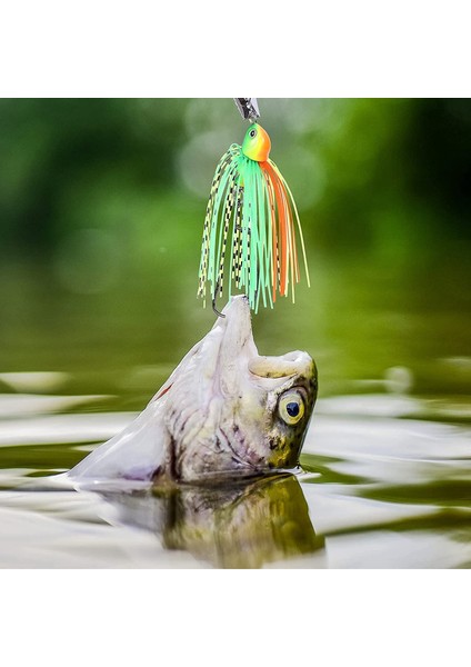 Ξ Ny Ue Zhang 6 Parça, Yemler Spinner Yüzmek Saygısız Bıçaklı Jigs, Somon Pike Alabalık Salıncak Römorklar Için Sohbet Balık Yemi (Yurt Dışından)